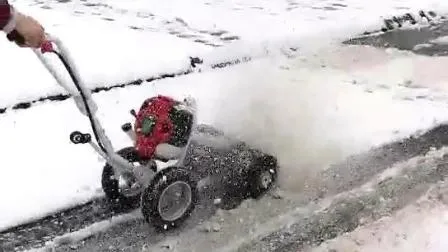 Mini Walk Behind Snow Broom Sweeper
